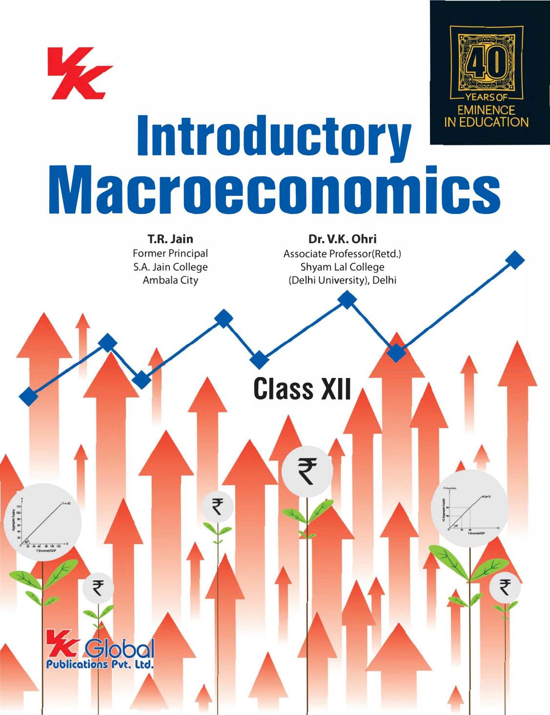 Introductory Macroeconomics 202021 Tr Jain And Vk Ohri