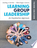 Learning Group Leadership An Experiential Approach Jeffrey A Kottler