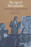 The Age Of Mccarthyism A Brief History With Documents Ellen W Schrecker