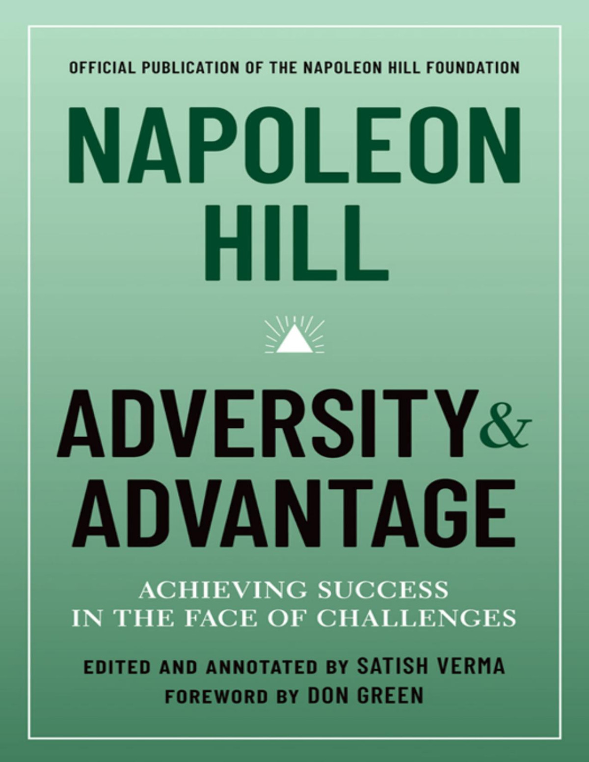 Adversity And Advantage Napoleon Hill