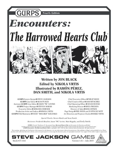 Encounters The Harrowed Hearts Club 101 Jon Black