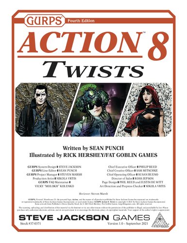 Gurps 4th Edition Action 8 Twists Sean Punch