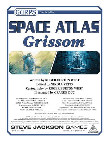 Gurps 4th Edition Space Atlas Grissom Roger Burton West