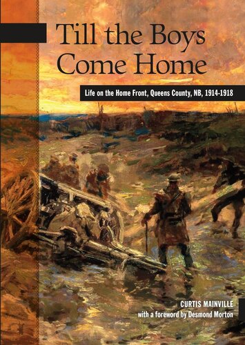 Till The Boys Come Home Life On The Home Front Queens County Nb 19141918 Curtis Mainville J Brent Wilson Editor