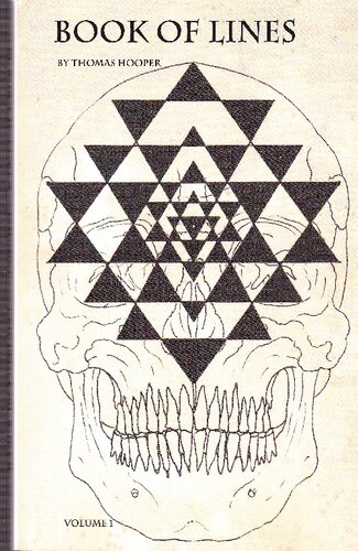 Book Of Lines Volume 1 Thomas Hooper