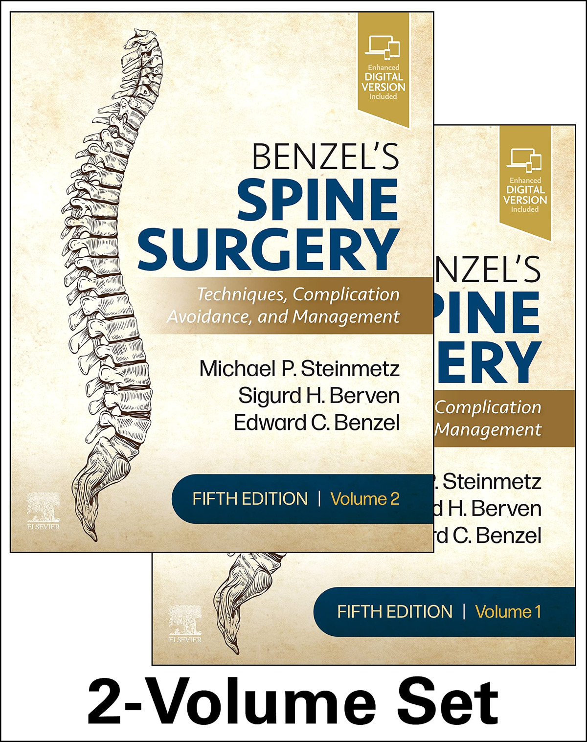 Benzels Spine Surgery 2volume Set Techniques Complication Avoidance And Management 5th Edition Michael P Steinmetz Md Editor