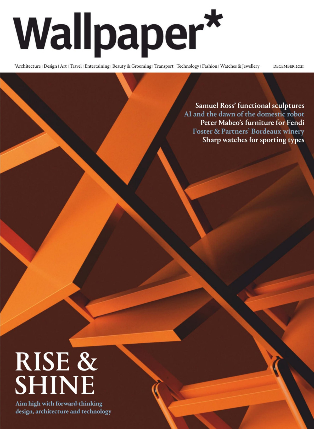 Wallpaper December 2021 The Rise Shine Issue 273th Edition Bill Prince Acting Editor In Chief