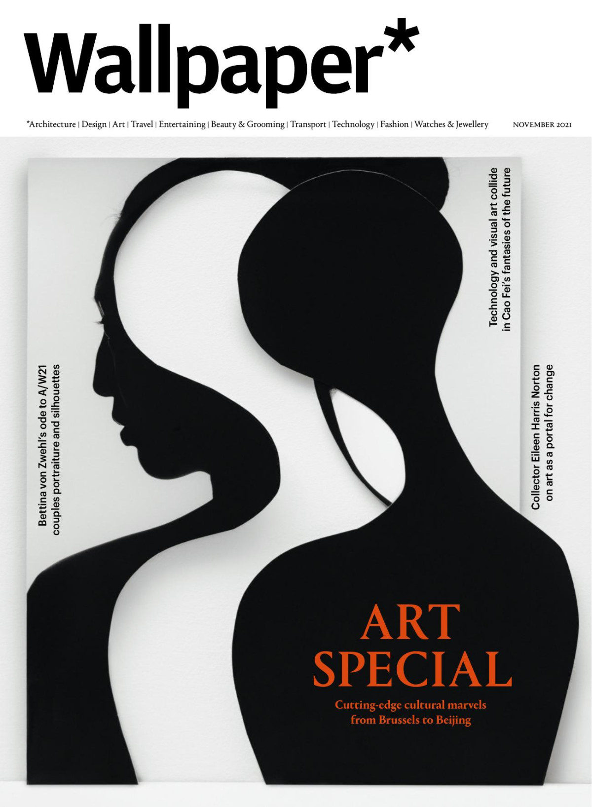 Wallpaper November 2021 The Art Special Issue 272th Edition Bill Prince Acting Editor In Chief