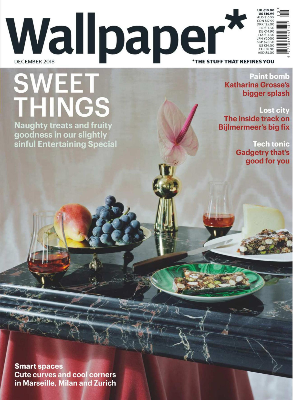 Wallpaper December 2018 The Sweet Things Issue 237th Edition Nick Compton Acting Editor In Chief