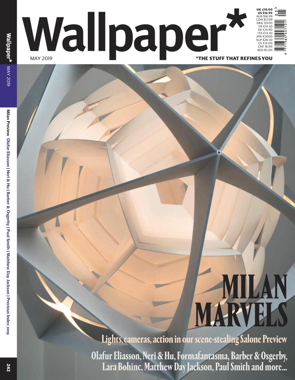Wallpaper May 2019 The Milan Marvels Issue 242th Edition Sarah Douglas Editor In Chief