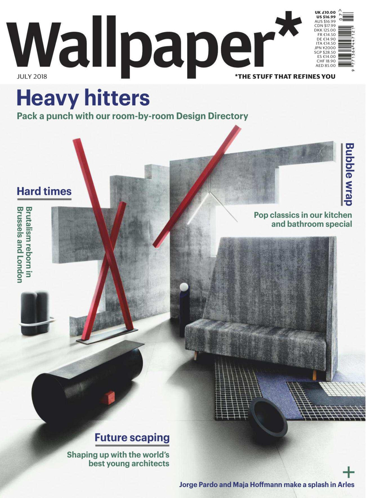 Wallpaper July 2018 The Heavy Hitters Issue 232th Edition Tony Chambers Editor In Chief