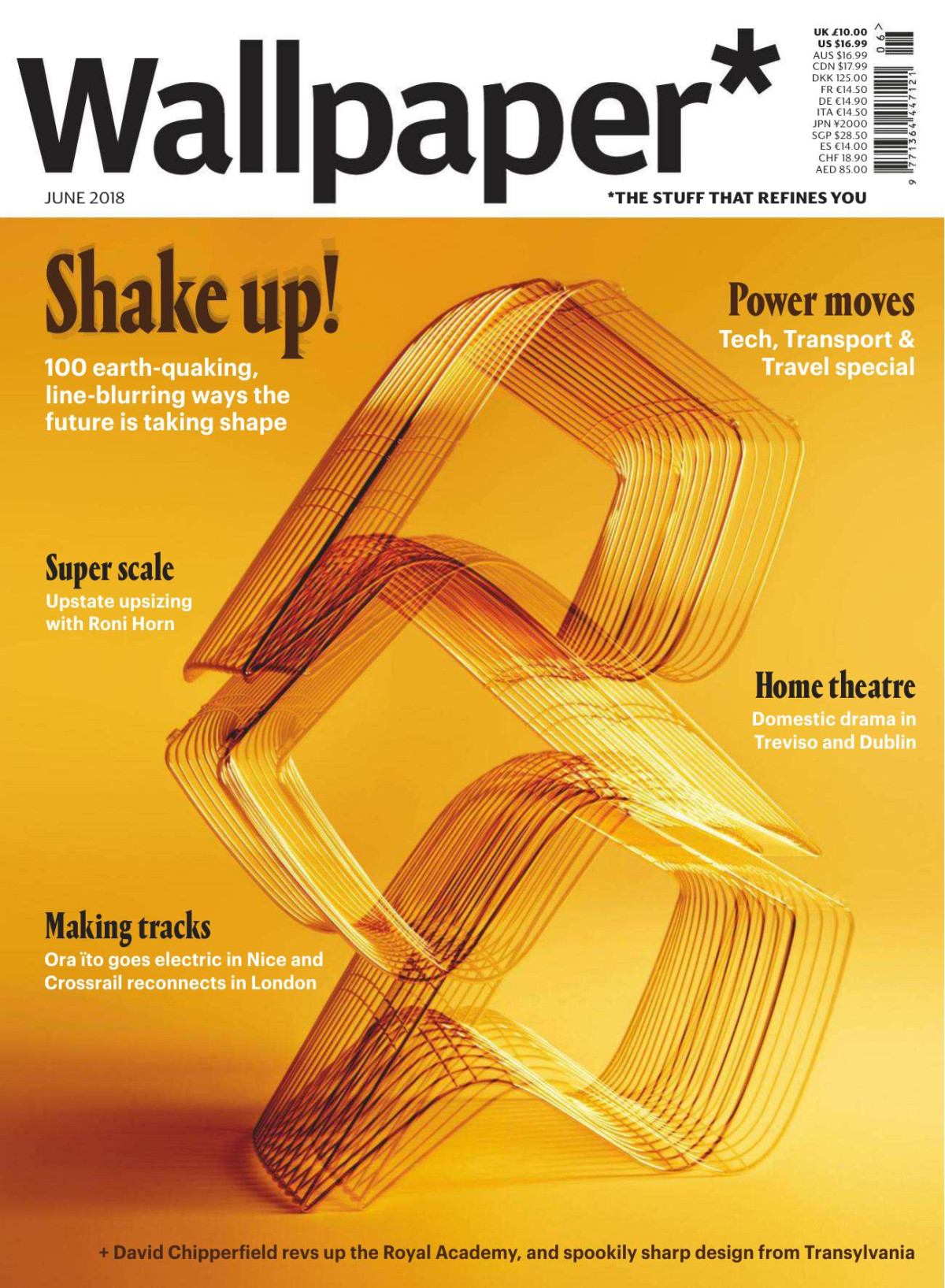Wallpaper June 2018 The Shake Up Issue 231th Edition Nick Compton Acting Editor In Chief