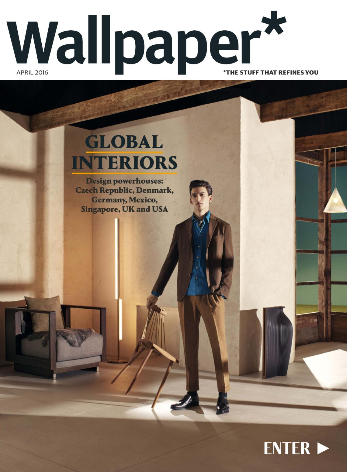 Wallpaper April 2016 The Global Interiors Issue 205th Edition Tony Chambers Editor In Chief