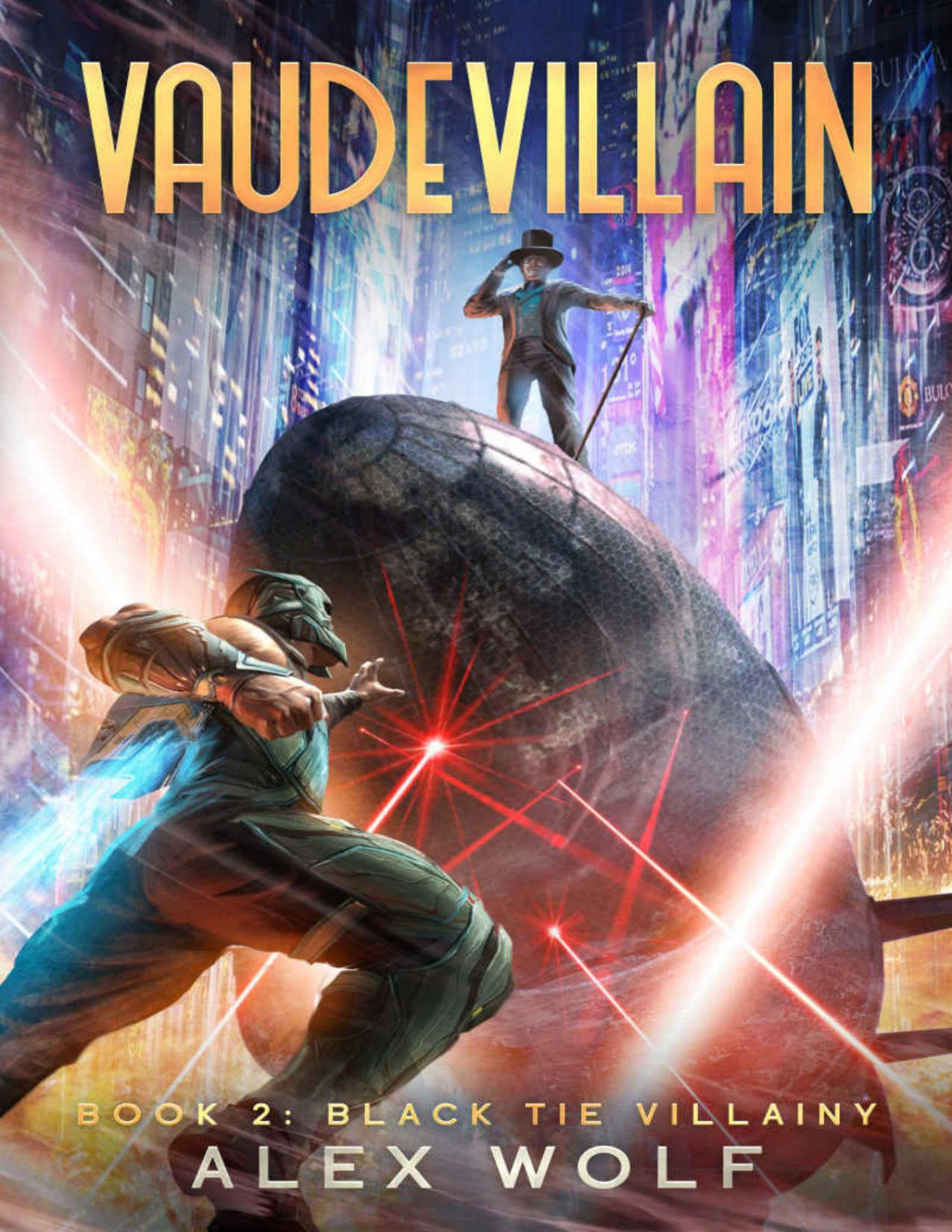 Black Tie Villainy A Litrpg Adventure Vaudevillain Book 2 Alex Wolf