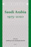 Saudi Arabia 1975 2020 Anthony Axon Susan Hewitt