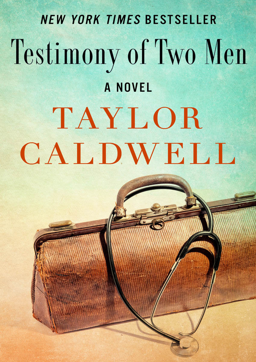 Testimony Of Two Men Taylor Caldwell