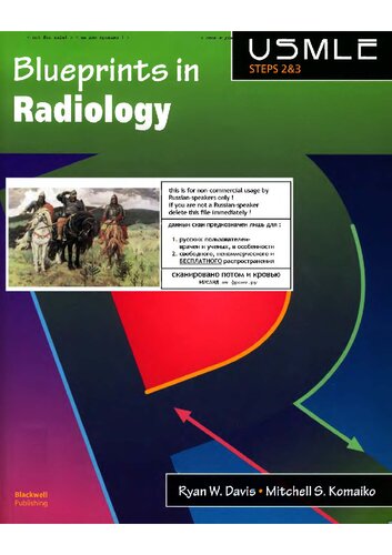 Blueprints In Radiology Ryan W Davis Mitchell S Komaiko