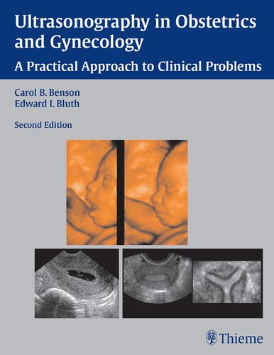 Ultrasonography In Obstetrics And Gynecology A Practical Approach 2nd Edition Carol B Benson