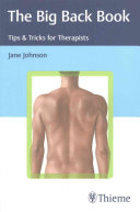 The Big Back Book Tips Tricks For Therapists Illustrated Edition Jane Johnson