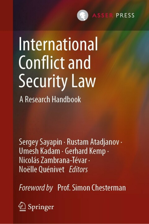 International Conflict And Security Law A Research Handbook 1st Edition Ella Ben Hagai Eileen L Zurbriggen