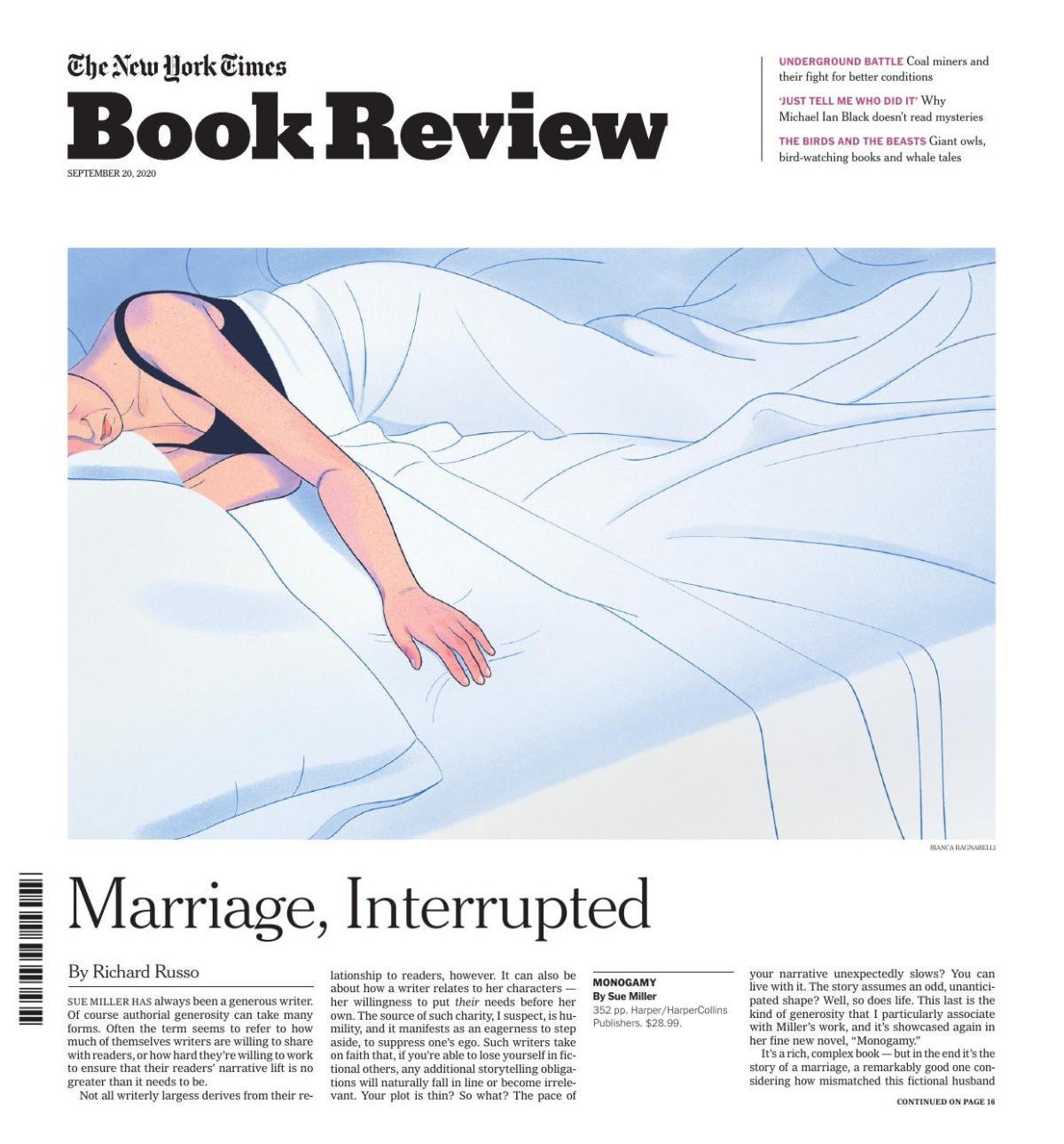 The New York Times Book Review 20th September 2020 Pamela Paul Editor In Chief