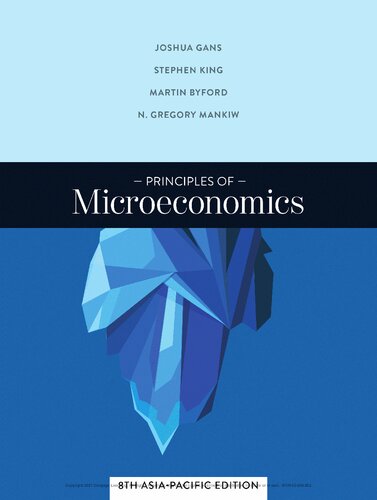 Principles Of Microeconomics 8th Asiapacific Edition 8th Edition Joshua Gans
