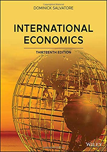 International Economics 13th Edition Dominick Salvatore