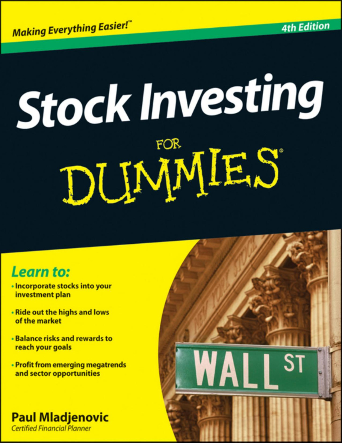 Stock Investing For Dummies Paul Mladjenovic