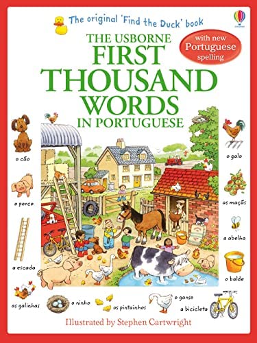 First Thousand Words In Portuguese Heather Amery