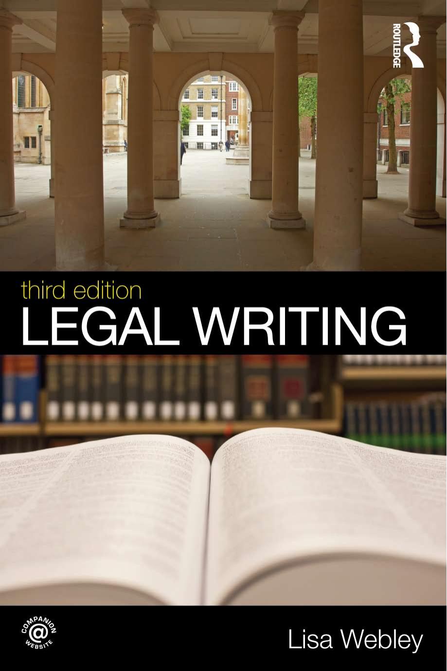 Legal Writing 3rd Edition Lisa Webley