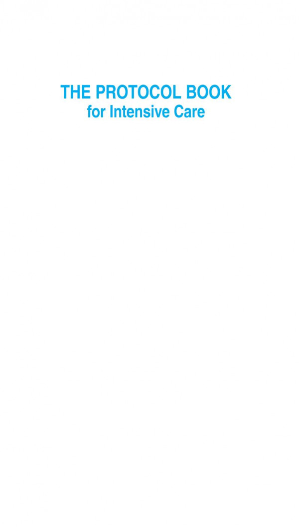 The Protocol Book For Intensive Care Nov 30 20139350907402jaypee Brothers Medical Pubpdf Soumitra Kumar