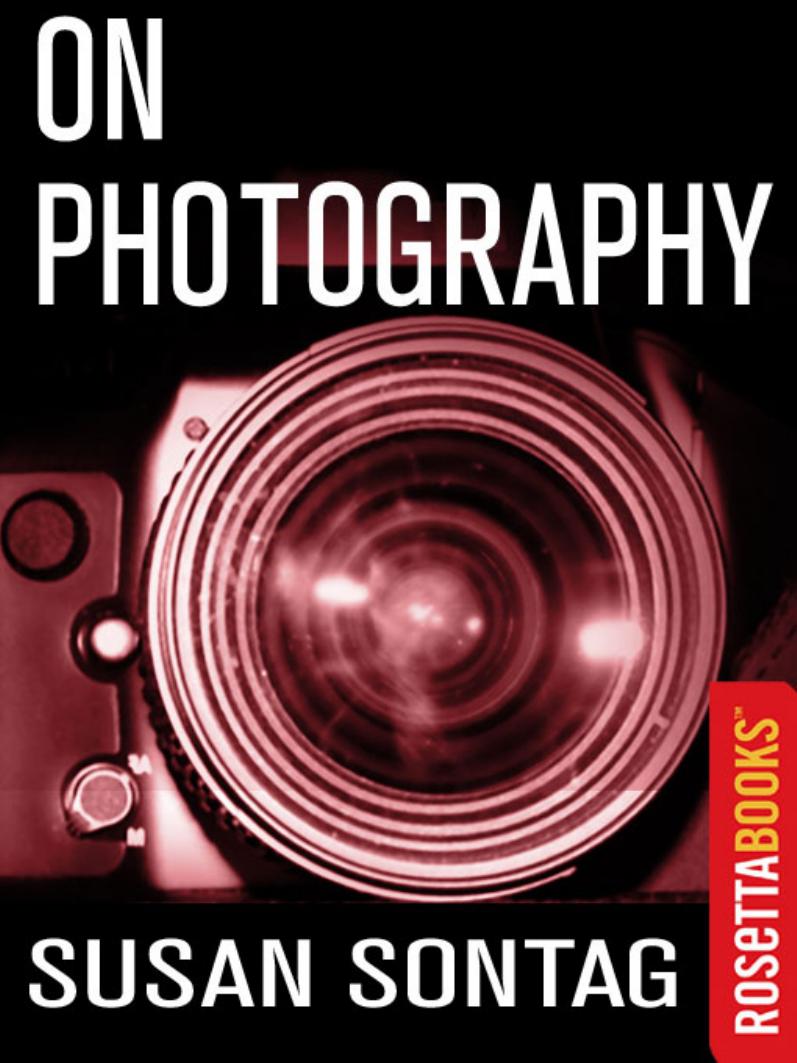 On Photography Susan Sontag