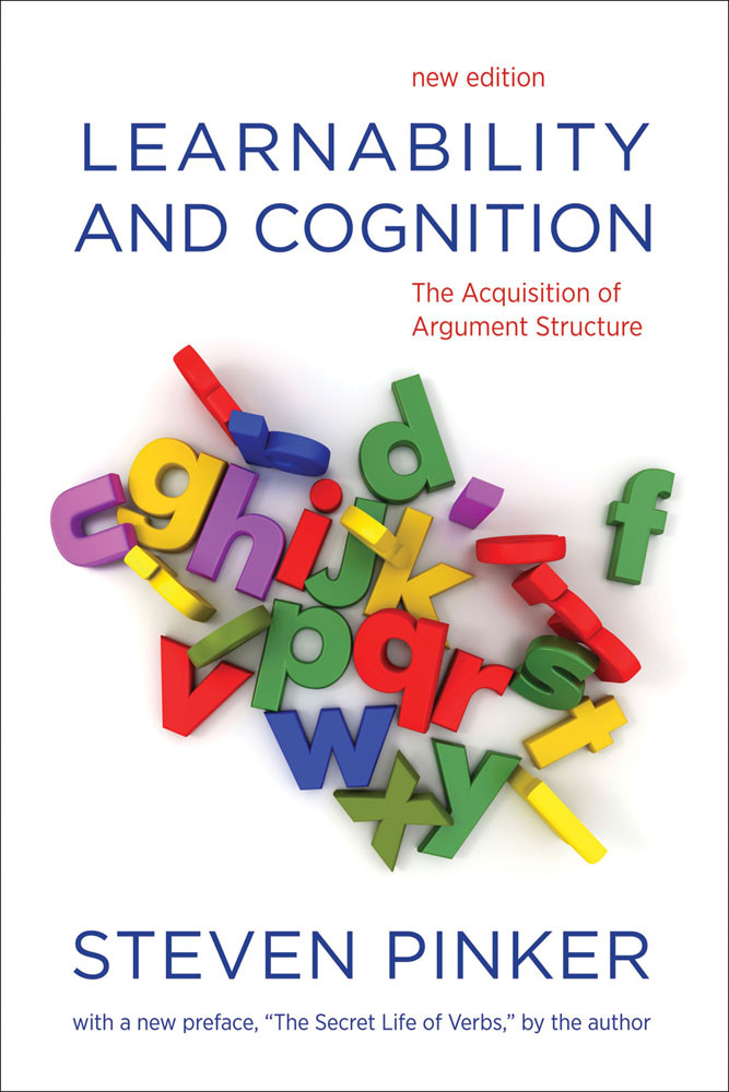 Learnability And Cognition New Edition Steven Pinker