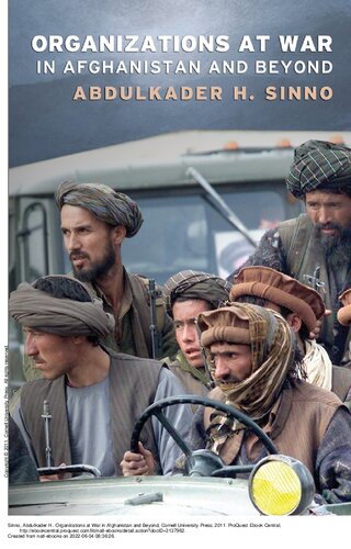 Organizations At War In Afghanistan And Beyond Abdulkader H Sinno