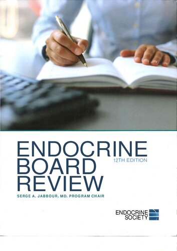 Endocrine Board Review 12th Edition 12th Edition Antoinette Wrighton