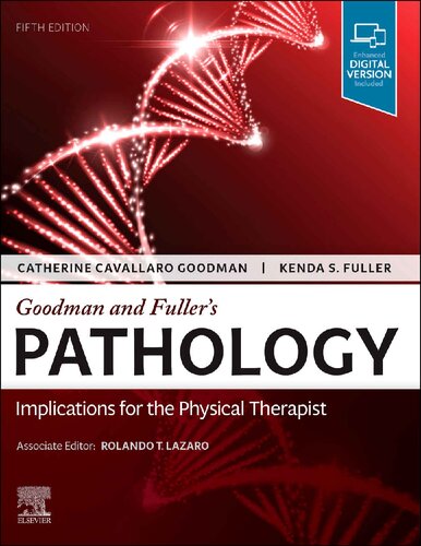 Goodman And Fullers Pathology Implications For The Physical Therapist 5th Edition Goodman