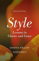 Style Lessons In Clarity And Grace 12th Edition Joseph Williams