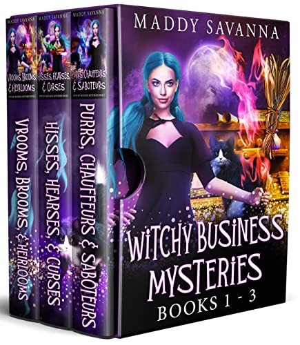 Witchy Business Mysteries Books 13 1st Edition Maddy Savanna