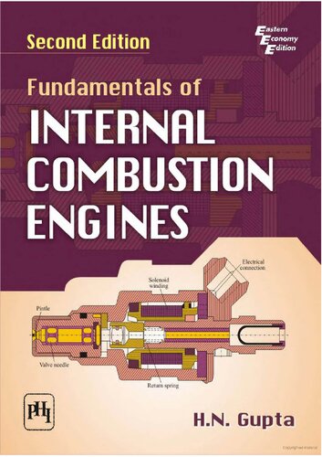 Fundamentals Of Internal Combustion Engines 2nd Edition Hn Gupta
