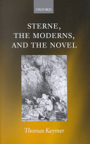 Sterne The Moderns And The Novel Tom Keymer