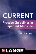 Current Practice Guidelines In Inpatient Medicine May 7 20181260012220mcgrawhillpdf Jacob David