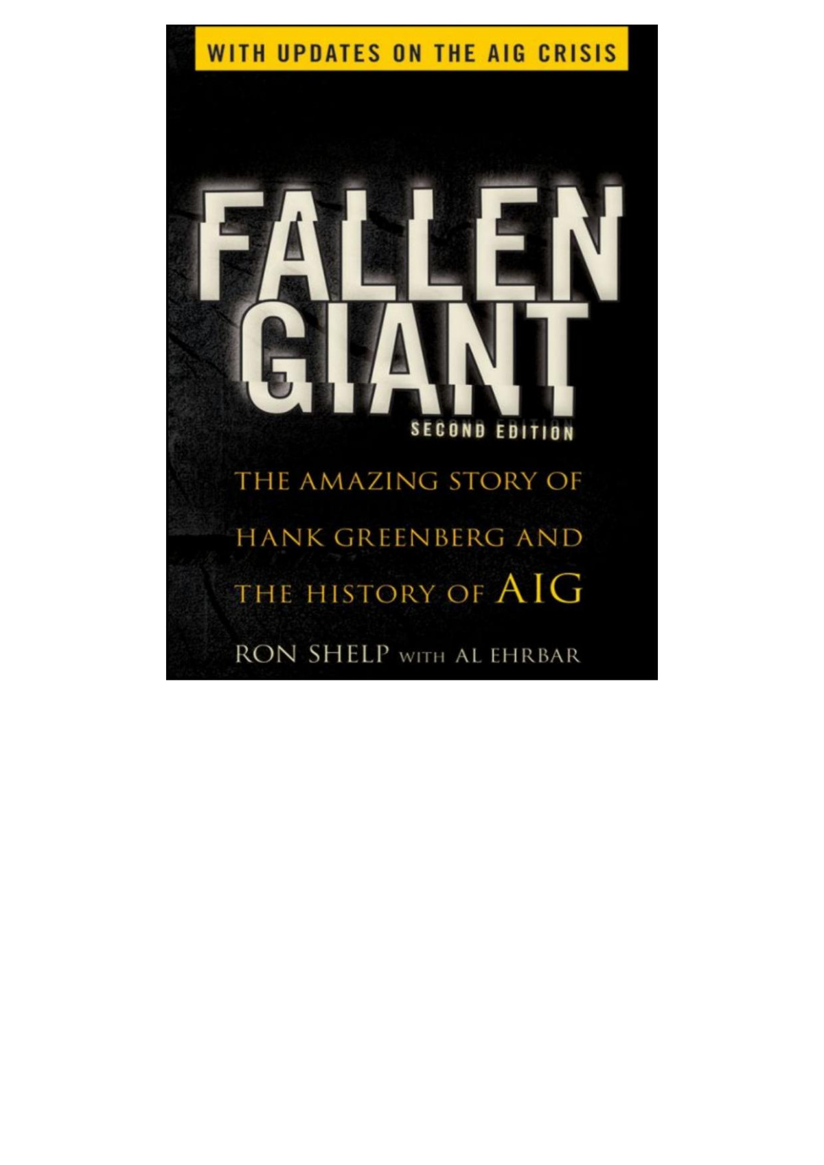 Fallen Giant Ronald Shelp