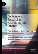 Contemporary Research In Accounting And Finance Case Studies From The Mena Region Abdelghani Echchabi