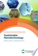 Sustainable Nanotechnology Zibiao Li Jie Zheng Enyi Ye