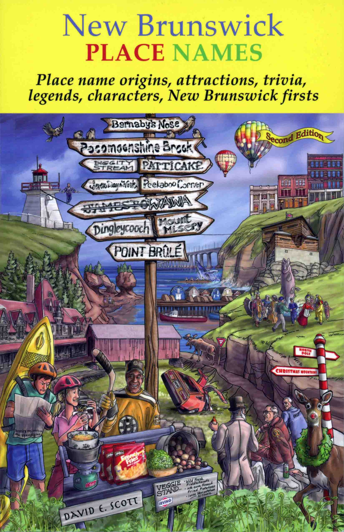 New Brunswick Place Names 2nd Edition David E Scott
