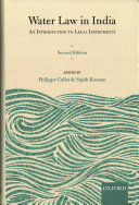 Water Law In India An Introduction To Legal Instruments 2nd Edition Philippe Cullet