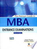 The Pearson Guide To Mba Entrance Examinations 2e Thorpe