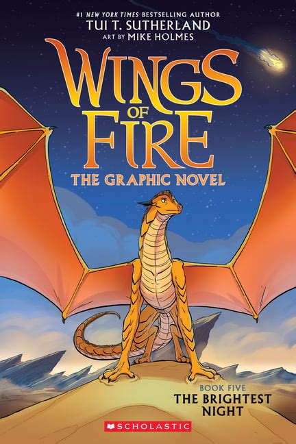 Wings Of Fire The Brightest Night Graphic Novel 1st Edition Tui T Sutherland