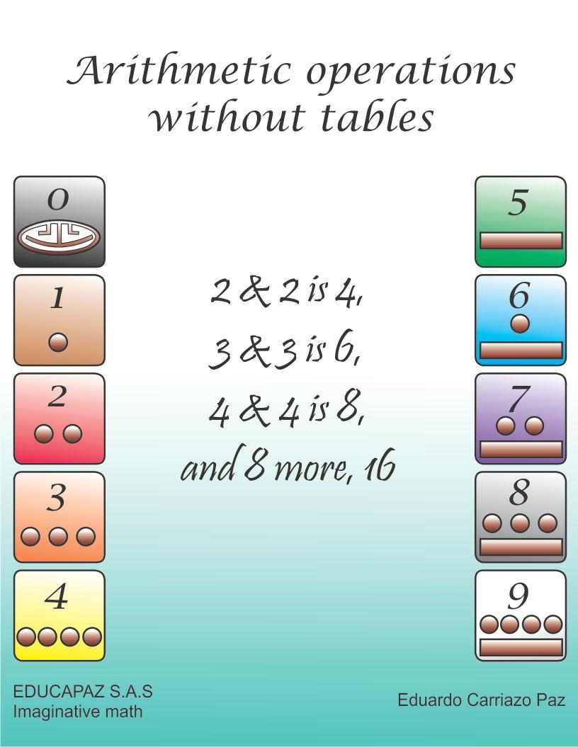 Arithmetic Operations Without Tables Eduardo Carriazo Paz