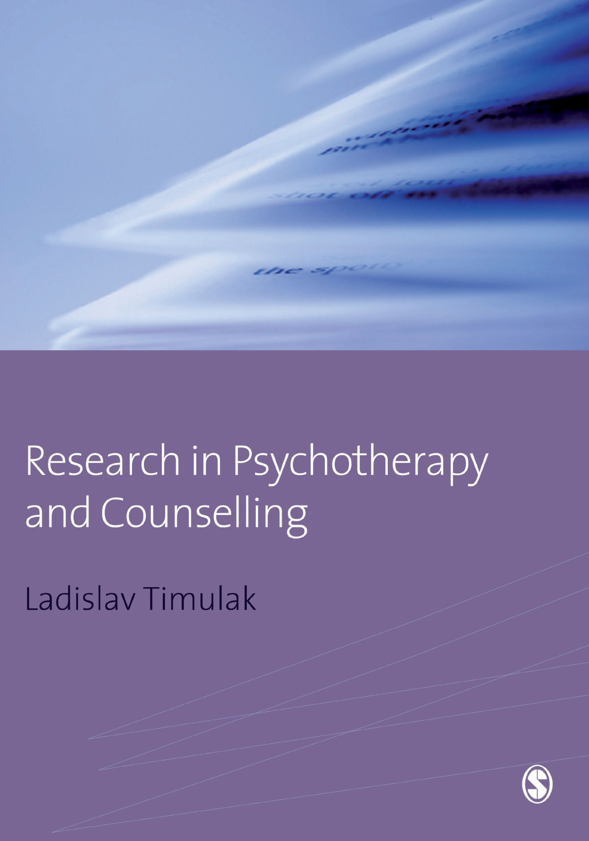 Research In Psychotherapy And Counselling Ladislav Laco Timulak